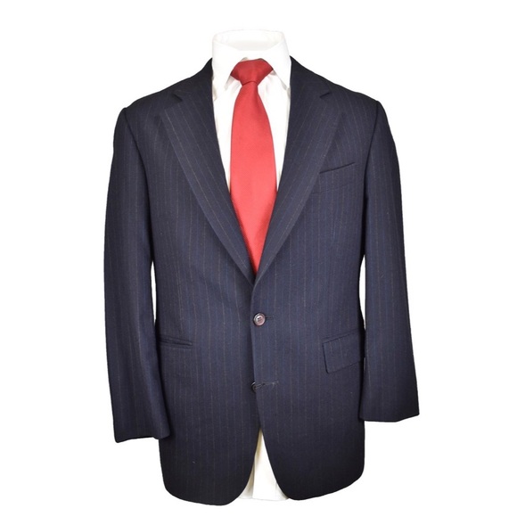 Chaps Ralph Lauren Blue Classic Fit Suit 44R